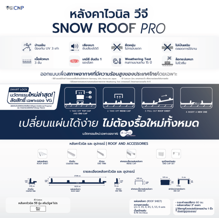 หลังคาสโนว์ รูฟ โปร