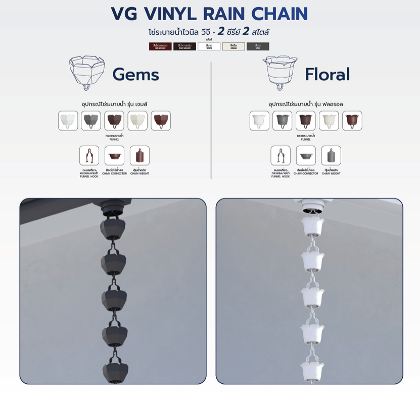 โซ่น้ำลง VG VINYL